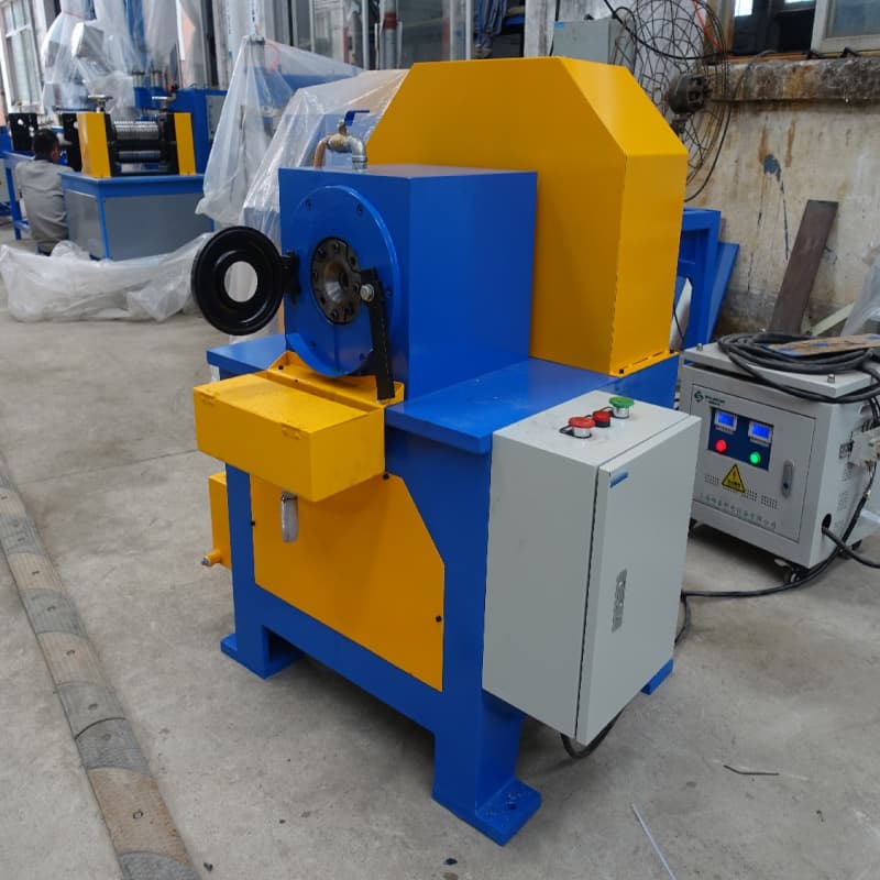 FH-(15/30/40) Malleus Type Round Tube Shrinking Machina 2-40mm Diameter 150-6000mm Longitudo Fast Forma Mutatio Singulus / Duplex Caput Hot Currens Calefactio Tube